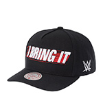 Бейсболка MITCHELL NESS арт. HP13230-TTTBLCK Bring it WWE (черный)