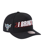 Бейсболка MITCHELL NESS арт. HP13230-TTTBLCK Bring it WWE (черный)