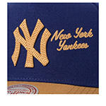 Бейсболка MITCHELL NESS арт. HP16222-NYYBLUE New York Yankees MLB (синий / бежевый)