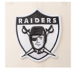 Бейсболка MITCHELL NESS арт. HP14950-ORAOFWH Oakland Raiders NFL (кремовый / светло-серый)