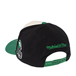 Бейсболка MITCHELL NESS арт. HP14950-PEAOFWH Philadelphia Eagles NFL (кремовый / зеленый)