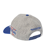 Бейсболка MITCHELL NESS арт. HP14538-WCAGREY Washington Capitals NHL (серый / синий)