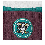 Шапка MITCHELL NESS арт. HK10243-ADUPURP Anaheim Ducks NHL (сливовый / зеленый)