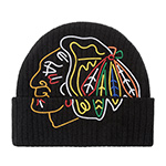 Шапка MITCHELL NESS арт. HK12165-CBHBLCK Chicago Blackhawks NHL (черный)