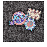 Шапка MITCHELL NESS арт. HCFK4341-UJAYYPPPBLCK Utah Jazz NBA (черный)