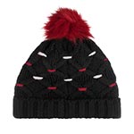 Шапка PIPOLAKI арт. K2506 ABESI (черный / красный)
