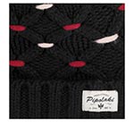 Шапка PIPOLAKI арт. K2506 ABESI (черный / красный)