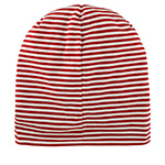 Шапка HAMMABURG арт. 8699903 LONG BEANIE REVERSIBLE JERSEY (красный / белый)
