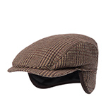 Кепка WIGENS арт. 110562 IVY CONTEMPORARY CAP (коричневый / бордовый)