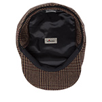 Кепка WIGENS арт. 110562 IVY CONTEMPORARY CAP (коричневый / бордовый)