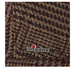 Кепка WIGENS арт. 110562 IVY CONTEMPORARY CAP (коричневый / бордовый)
