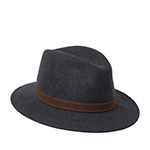 Шляпа WIGENS арт. 140357 COUNTRY TRAVELER HAT (серый)