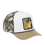 Бейсболка CAPSLAB арт. CL/LOO11/1/PCT/CAM Looney Tunes Daffy Duck (оливковый / белый)