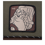 Бейсболка CAPSLAB арт. CL/LOO11/1/PCT/HIK Looney Tunes Taz (оливковый / темно-коричневый)