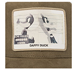 Бейсболка CAPSLAB арт. CL/LOO9/1/PCT/DAF Looney Tunes Daffy Duck (оливковый)