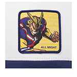 Бейсболка CAPSLAB арт. CL/MHA/1/CT/ALL My Hero Academia All Might (синий / белый)