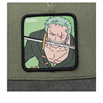 Бейсболка CAPSLAB арт. CL/OP4/1/PCT/ZOR One Piece Zoro (светло-зеленый / серый)