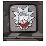 Бейсболка CAPSLAB арт. CL/REM5/1/PCT/RMB Rick and Morty Rick (серый / камуфляж)