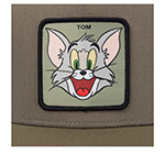 Бейсболка CAPSLAB арт. CL/TAJ6/1/CT/TOM2 Tom and Jerry Tom (оливковый)