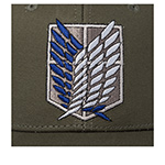 Бейсболка CAPSLAB арт. CL/AOT2/1/PCS/SCO Attack on Titan (olive)