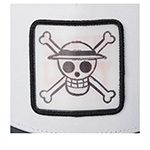 Бейсболка CAPSLAB арт. CL/OP6/1/PCT/SKU One Piece Skull (белый / серый)