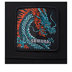Бейсболка CAPSLAB арт. CL/0/1/CAS2/DRA1 Premium Samurai (black)