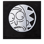 Бейсболка CAPSLAB арт. CL/REM6/1/PCS/GLO Rick And Morty Rick (черный)
