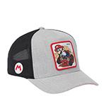 Бейсболка CAPSLAB арт. CL/SMK3/1/PCT/VRO Super Mario Mario (светло-серый)