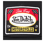 Бейсболка VON DUTCH арт. VD/0/CAS1/BLACKY1B  (черный)