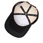 Бейсболка VON DUTCH арт. VD/1/CT/PATCHES/16  (кремовый / белый)