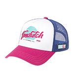 Бейсболка VON DUTCH арт. VD/1/CT/SURF/11 (белый / розовый)