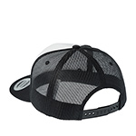 Бейсболка FLEXFIT арт. 6005FW NO FOAM (черный / белый)