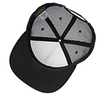 Бейсболка FLEXFIT арт. 6005FW NO FOAM (черный / белый)