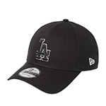Бейсболка NEW ERA арт. 60471464 Los Angeles Dodgers MLB (черный)