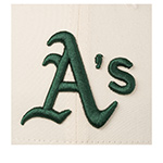 Бейсболка NEW ERA арт. 60595214 Oakland Athletics MLB (кремовый / зеленый)