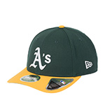 Бейсболка NEW ERA арт. 60646797 Oakland Athletics MLB (темно-зеленый / желтый)