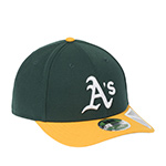 Бейсболка NEW ERA арт. 60646797 Oakland Athletics MLB (темно-зеленый / желтый)