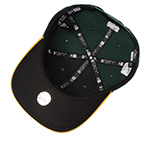 Бейсболка NEW ERA арт. 60646797 Oakland Athletics MLB (темно-зеленый / желтый)
